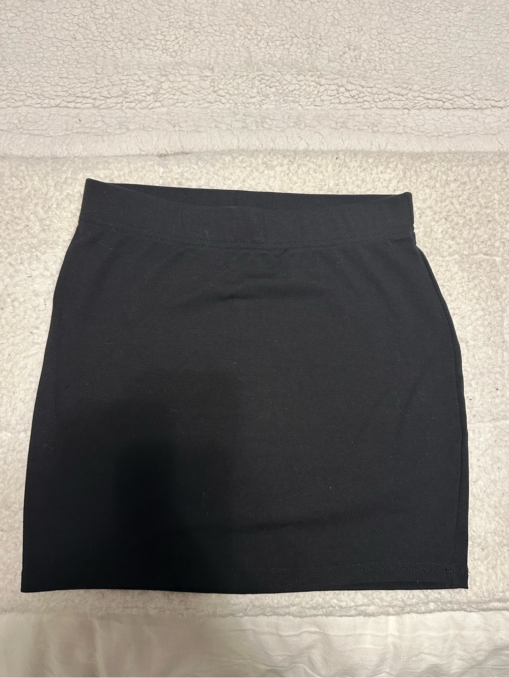 SHEIN Black Stretch Mini Skirt